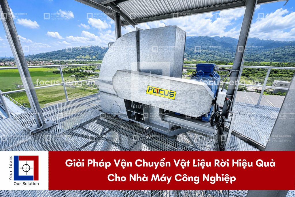 Giải Pháp Vận Chuyển Vật Liệu Rời Hiệu Quả Cho Nhà Máy Công Nghiệp