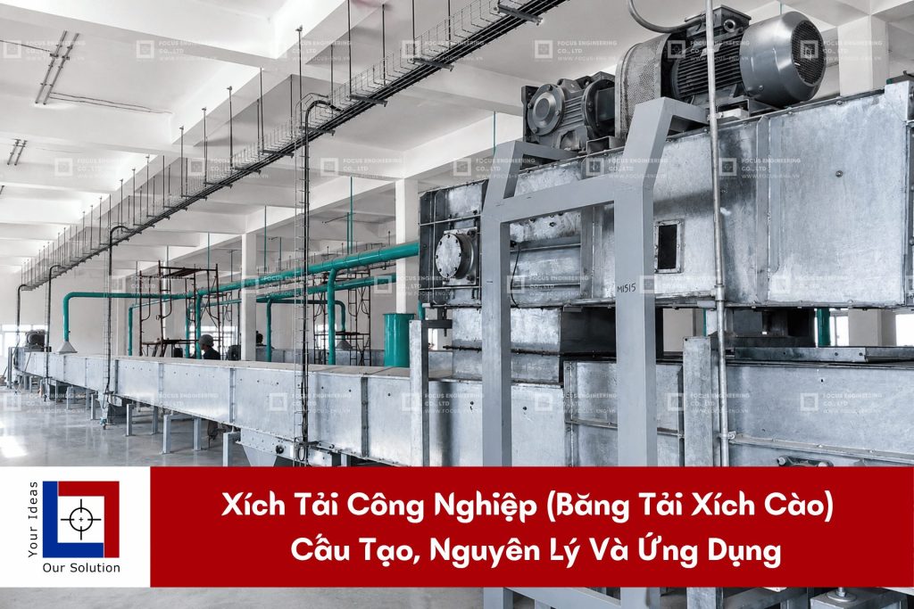 Xích Tải Công Nghiệp (Băng Tải Xích Cào) – Cấu Tạo, Nguyên Lý Và Ứng Dụng