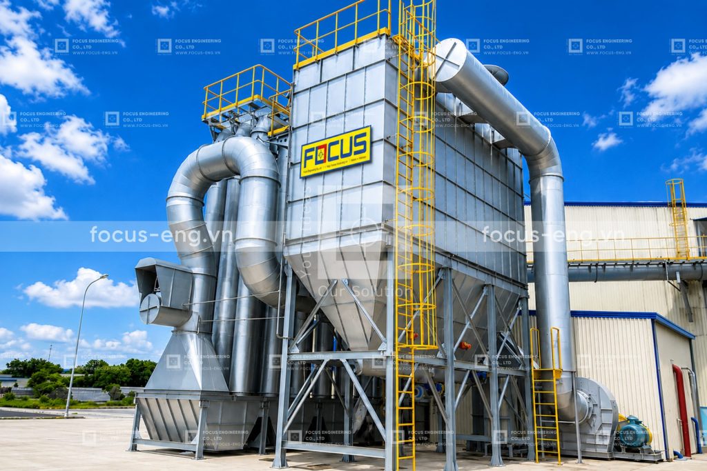 Hệ thống lọc bụi đã triển khai - CTY TNHH KT TIÊU ĐIỂM