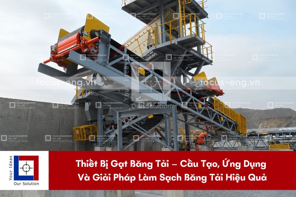 Thiết Bị Gạt Băng Tải – Cấu Tạo, Ứng Dụng Và Giải Pháp Làm Sạch Băng Tải Hiệu Quả