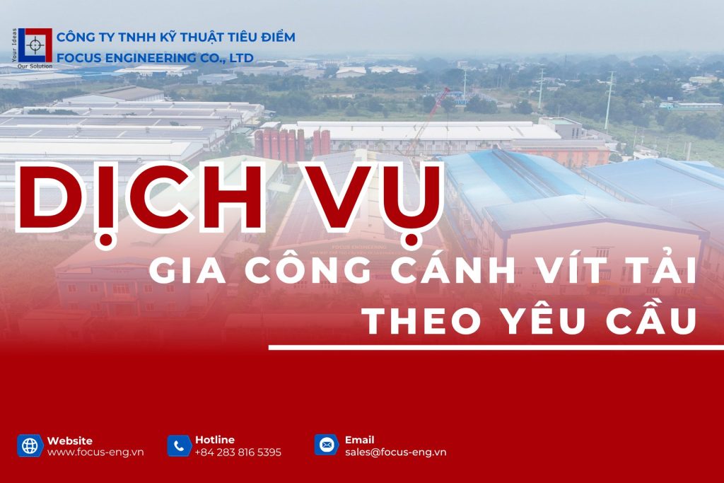 Gia Công Cánh Vít Tải Theo Yêu Cầu