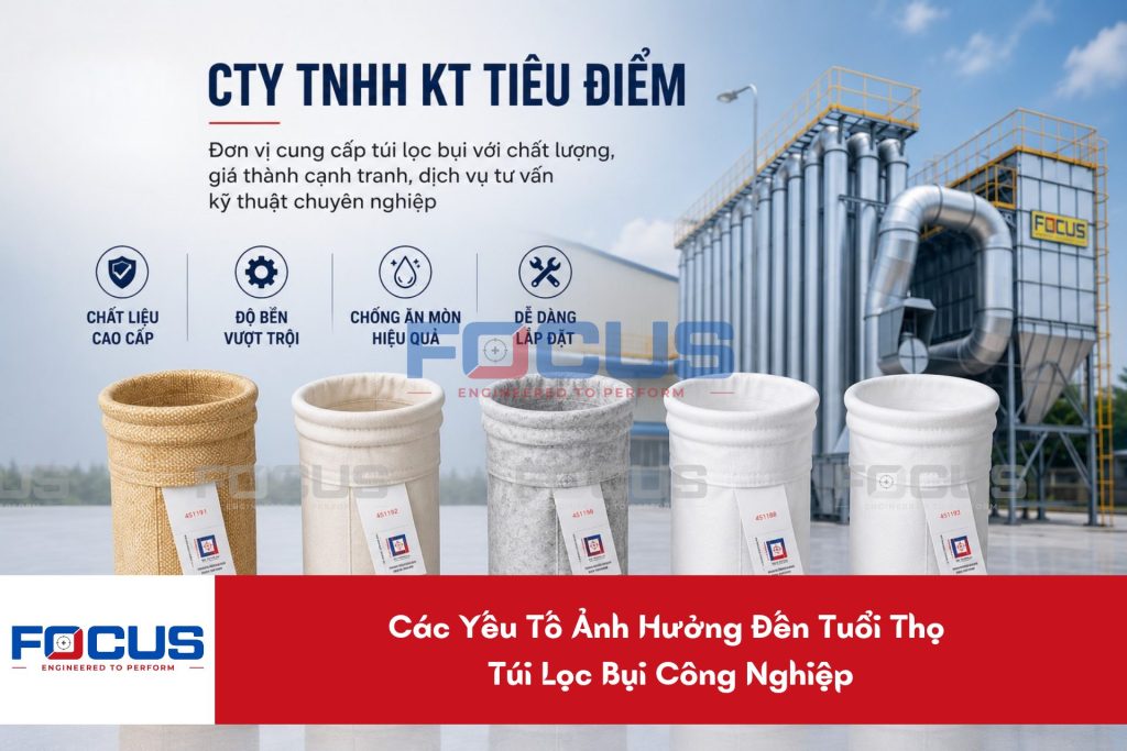 Các Yếu Tố Ảnh Hưởng Đến Tuổi Thọ Túi Lọc Bụi Công Nghiệp