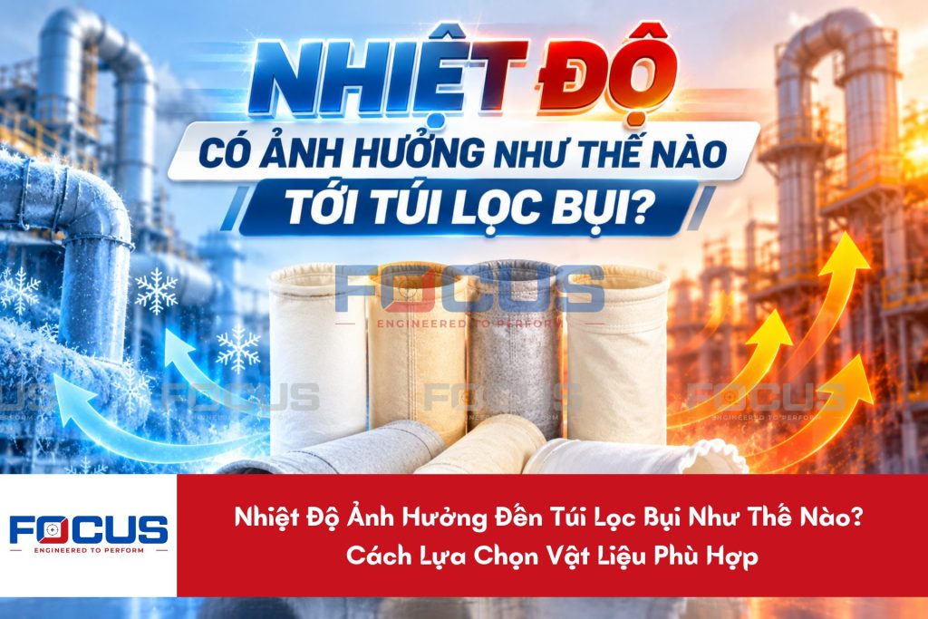 Nhiệt Độ Ảnh Hưởng Đến Túi Lọc Bụi Như Thế Nào? Cách Lựa Chọn Vật Liệu Phù Hợp
